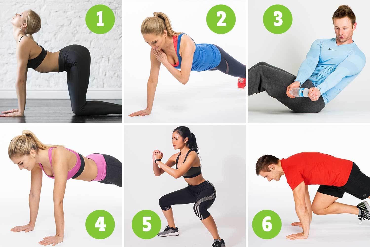 6 Home Gym Workouts