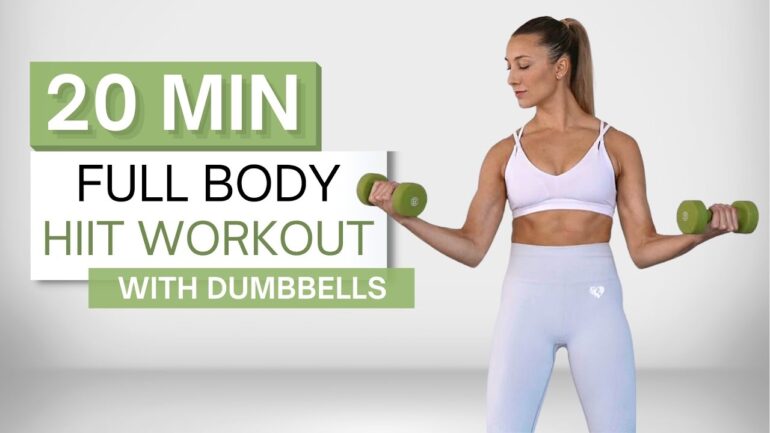 20 Minute Full Body Cardio HIIT Workout