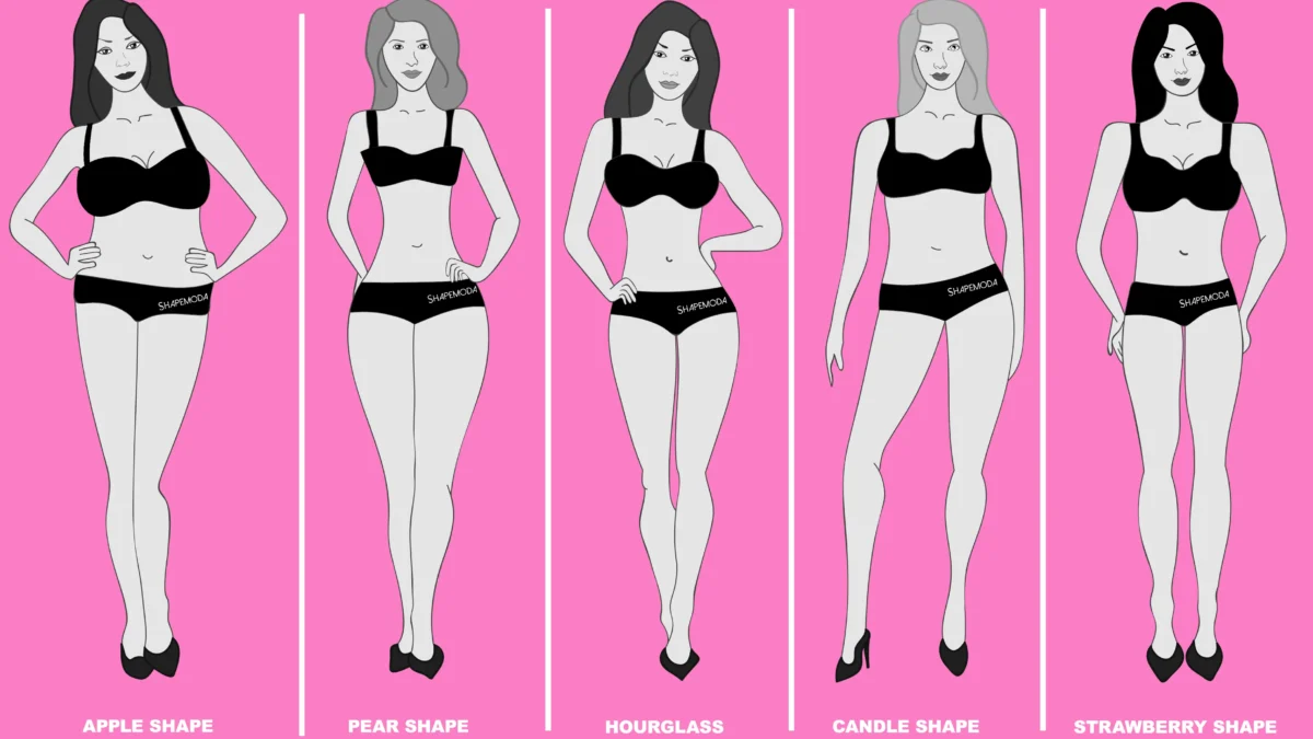 different body types female